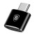 Переходник OTG Baseus CATOTG-01 Type-C - USB, Black