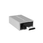 Перехідник OTG Borofone BV2 USB - Micro-USB, Silver