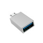 Перехідник OTG Borofone BV2 USB - Micro-USB, Silver