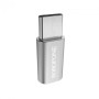 Перехідник OTG Borofone BV4 Micro-USB - Type-C, Silver