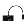 Картридер (CardReader) OTG 3-in-1 microUSB to USB/TF/SD, Black