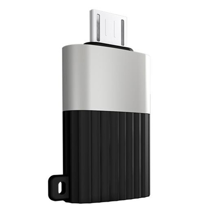 Переходник адаптер OTG Gelius GP-OTG002 USB - Micro-USB, Black