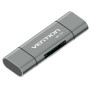 Картрідер VENTION CCHH0 USB3.0 / Type-C / TF / SD, Grey