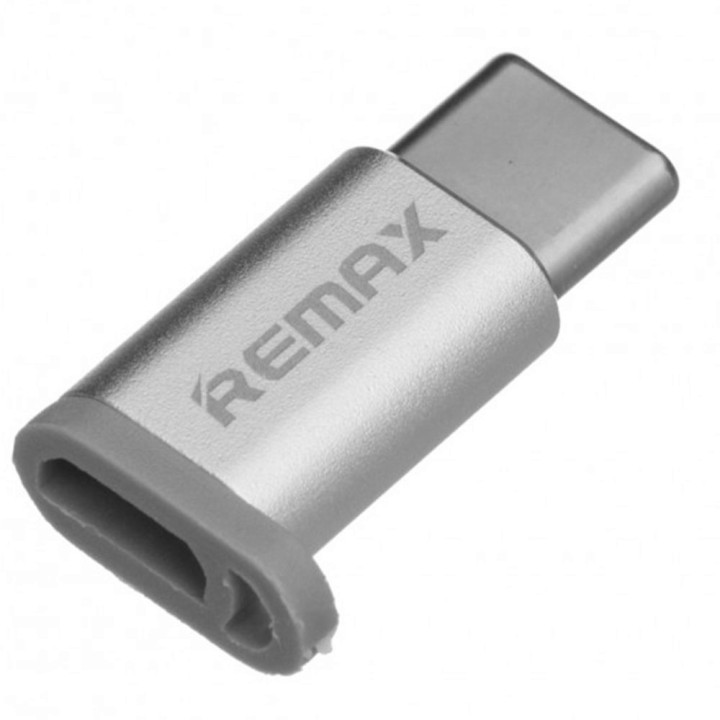 Переходник OTG Remax RA-USB1 micro USB - Type-C Steel