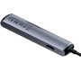USB Хаб Baseus Mechanical eye 6 in 1 3USB / HDMI 4K / LAN, Grey