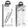 USB HUB HOCO HB26 4in1 (USB to USB3.0+USB2.0*3), Steel