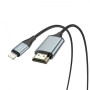 Переходник-адаптер HD HOCO UA15 Lightning to HDMI 2m, Black