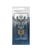 Защитное стекло AMULET 2.5D HD Antistatic for iPhone 17 Air Черный