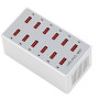 Зарядний пристрій USB HW-A6 12 в 1 60W EU, White