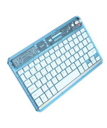 Беспроводная Bluetooth клавиатура Hoco S55 для смартфонов, планшетов и других устройств 500mAh, Blue
