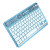 Безпровідна Bluetooth клавіатура Hoco S55 для смартфонів, планшетів та інших пристроїв 500mAh, Blue