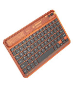 Беспроводная Bluetooth клавиатура Hoco S55 для смартфонов, планшетов и других устройств 500mAh, Orange