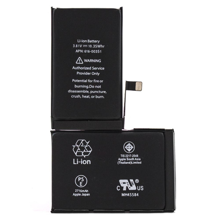 Акумулятор для Apple iPhone X (616-00351) Original 2716мAh