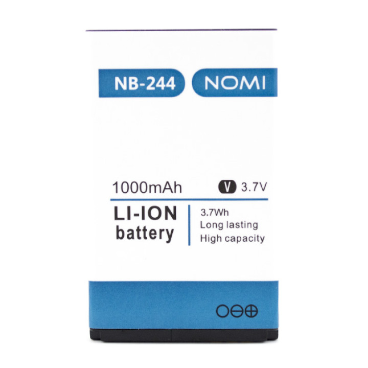 Аккумулятор NB-244 для Nomi i244, (ORIGINAL) 1000мAh