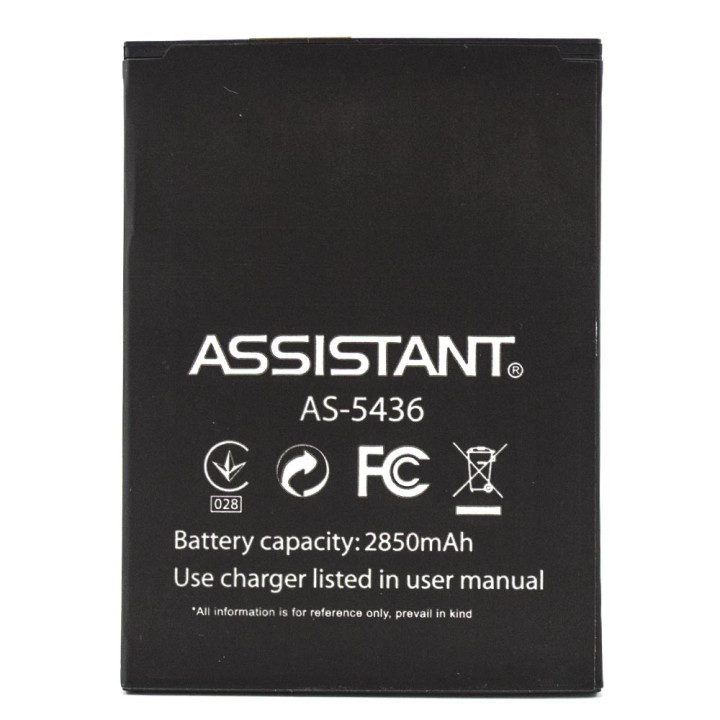 Аккумулятор для Assistant AS-5436, 2850 мAh (Original)