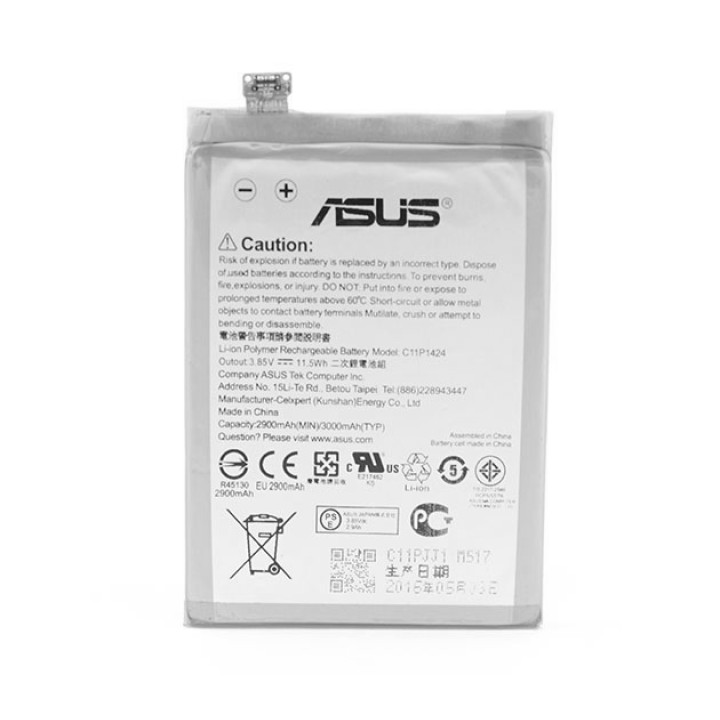 Акумулятор asus  C11P1424  для  Asus Zenfone 2 ZE550ML, ZE551ML 2900mAh