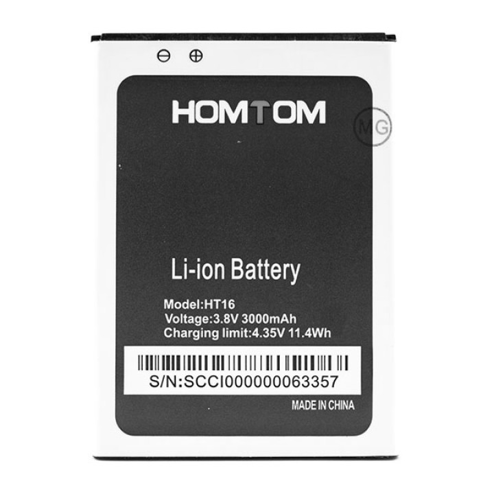 Аккумулятор для Doogee Homtom HT16 / HT16 Pro 3000mAh