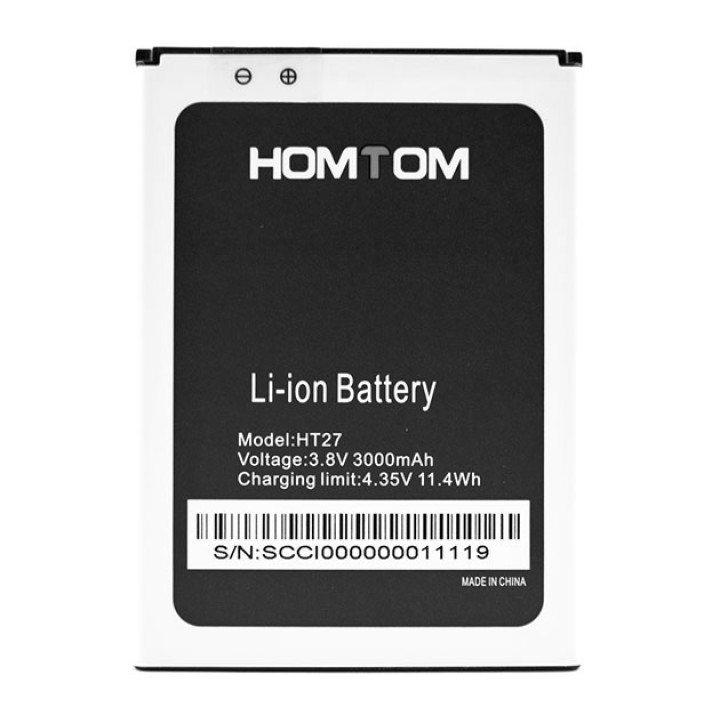 Аккумулятор для Doogee Homtom HT27 / HT27 Pro (ORIGINAL) 3000mAh