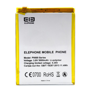 Акумулятор для Elephone P9000, P9000 Lite (ORIGINAL) 3000мAh