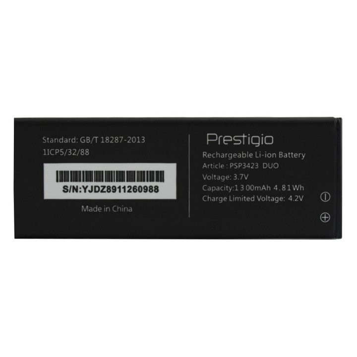 Aкумулятор PSP3423 для Prestigio 3423 Wize R3 (Original) 1300 mAh
