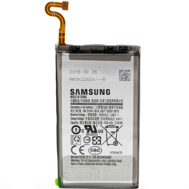 Акумулятор EB-BG965ABE для Samsung G965F Galaxy S9 Plus (Original) 3500мAh