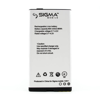 Аккумулятор для Sigma Comfort 50 slim (Original) 800mAh