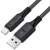Data - Кабель ACEFAST C17-04 USB - Type-C 3A 1.2m 60W, Black
