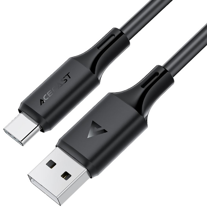 Data - Кабель ACEFAST C17-04 USB - Type-C 3A 1.2m 60W, Black