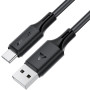 Data - Кабель ACEFAST C17-04 USB - Type-C 3A 1.2m 60W, Black
