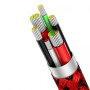 Data-кабель Baseus CACS000509 USB - Type-C 66W 2m, Black-Red