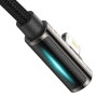 Data-кабель Baseus CALCS-01 USB - Lightning 2.4A 1m, Black