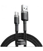 Data-кабель Baseus Cafule CATKLF CG1 USB / Type-C 2A 2м, Black