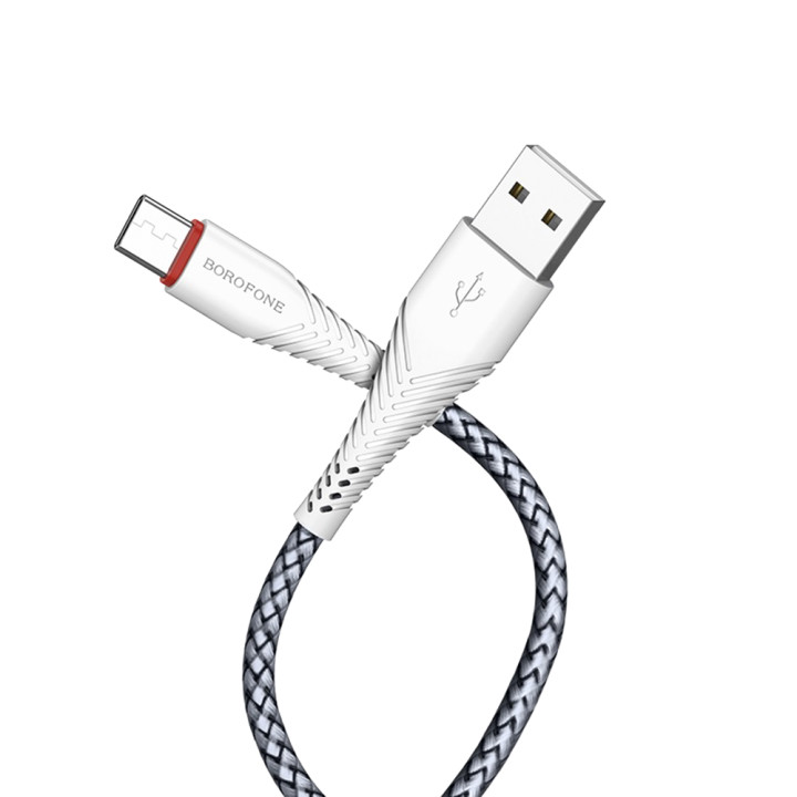 Data-кабель Borofone BX25 Powerful USB - Type-C 3A 1m