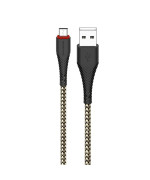 Data-кабель Borofone BX25 Powerful USB - microUSB 2.4A 1m