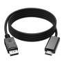 Кабель E-Cable Displayport - HDMI 1.8-м. Black