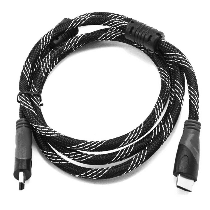 Шнур E-Cable HDMI - HDMI 1.4V High Speed 1.5м, Black