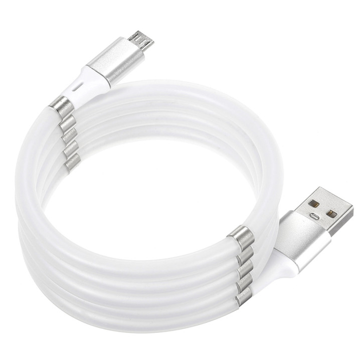 DATA-кабель E-Cable Magnetic Absorption Micro-USB 1м