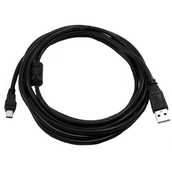 DATA-кабель USB - mini-USB для GPS 3-м., Black