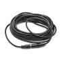 Aux кабель подовжувач Epik 3.5 мм mini-jack (M) - (F) 5 м, Black
