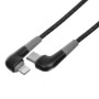 DATA-кабель Epik XS-009 Lightning 1.2-м Black