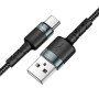 Data-кабель Hoco DU46 Type-C 1m, Black