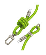 Кабель - брелок Hoco GH7 Type-C to Lightning 20W 1.8m, Green