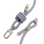 Кабель - брелок Hoco GH7 Type-C to Lightning 20W 1.8m, Blue