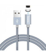 DATA-кабель Hoco Magnetic Charging Cable U40A Lightning, Black 1 м