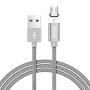 DATA-кабель Hoco Magnetic Charging Cable U40A Micro-USB, 1м Gray.