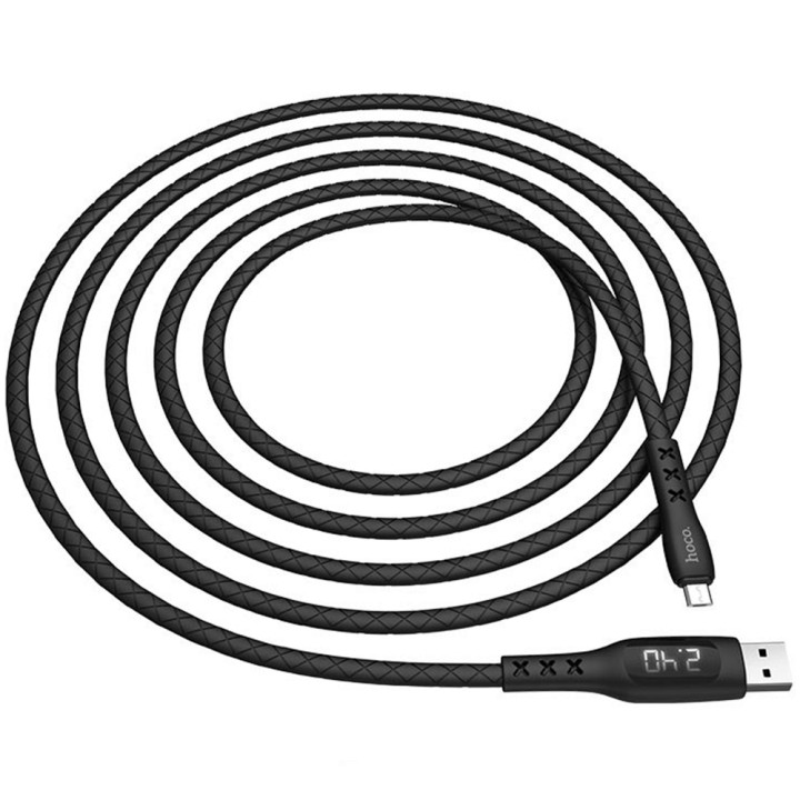 DATA-кабель Hoco S6 Sentinel Micro 1.2м Black