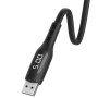 DATA-кабель Hoco S6 Sentinel Lightning 1.2м Black