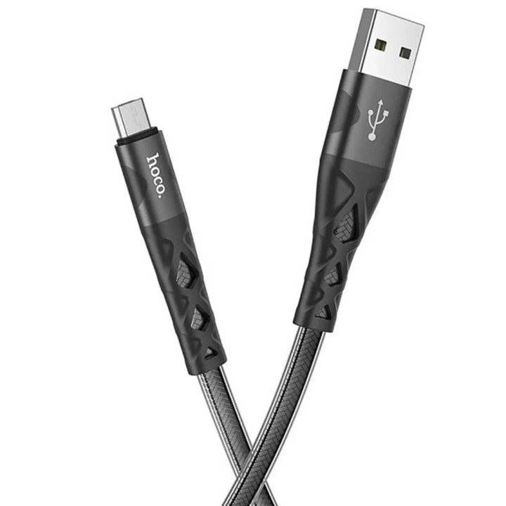 DATA-кабель Hoco U105 USB - Micro USB 1.2m, Black