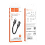 USB кабель HOCO U107 Type-C (Male) to Type-C (Female) 3A 1.2m, Black