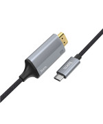 Кабель Hoco UA13 Type-C to HDMI 1.8 Black